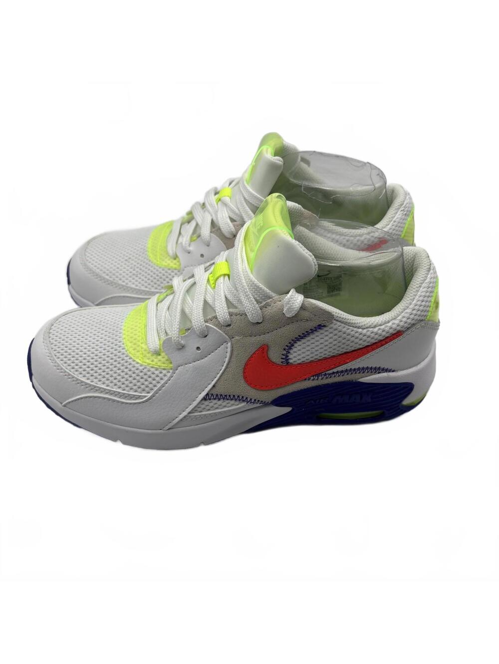 Size 6 (GS) - Nike Air Max 90 Low Air white Green Crimsom DD4353-100 - Picture 3 of 12